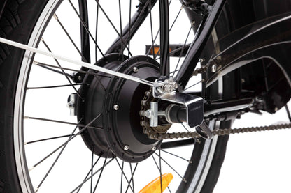 Vecocraft E-Klapprad NEMESIS 20'', City E bike, Schwarz